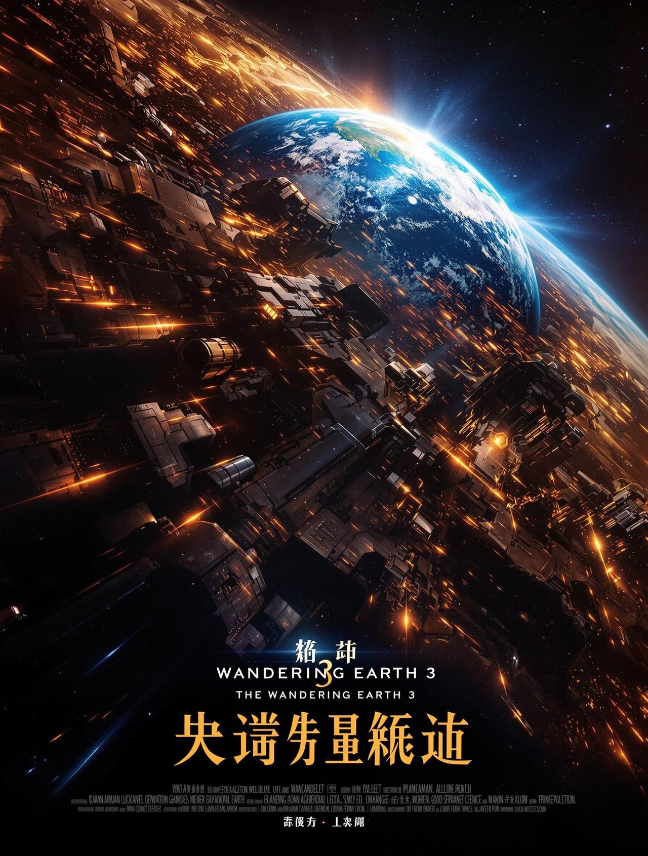 好看视频《流浪地球3》电影海报